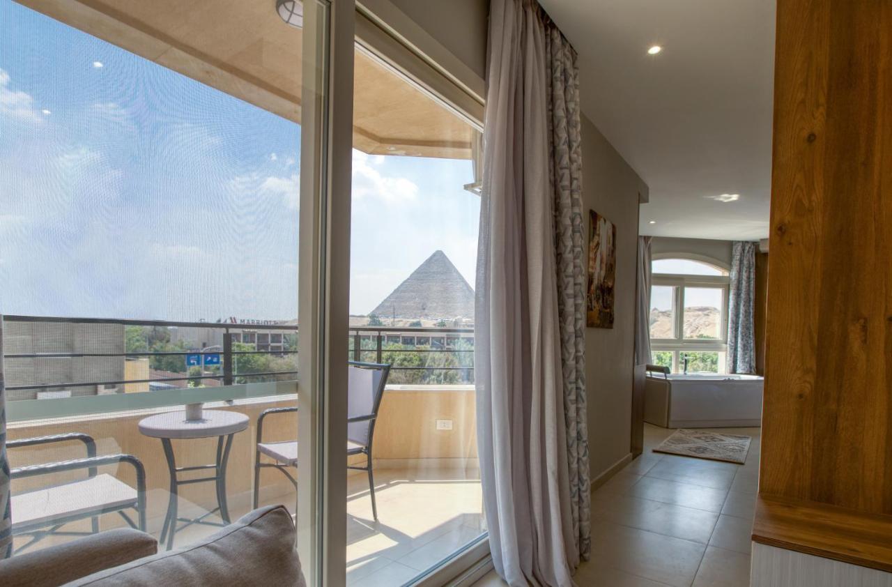 Nozol Pyramids Hotel And Spa Kafrat al Jabal Ngoại thất bức ảnh