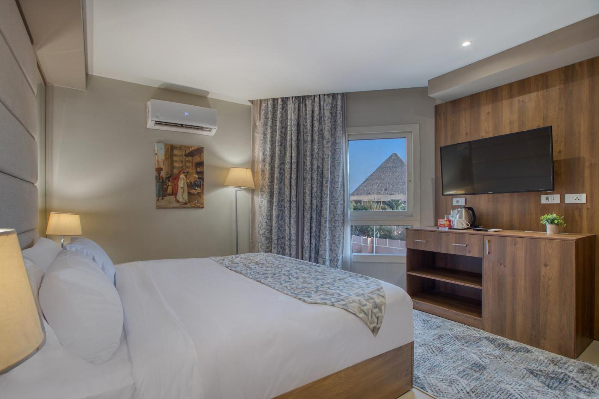 Nozol Pyramids Hotel And Spa Kafrat al Jabal Ngoại thất bức ảnh