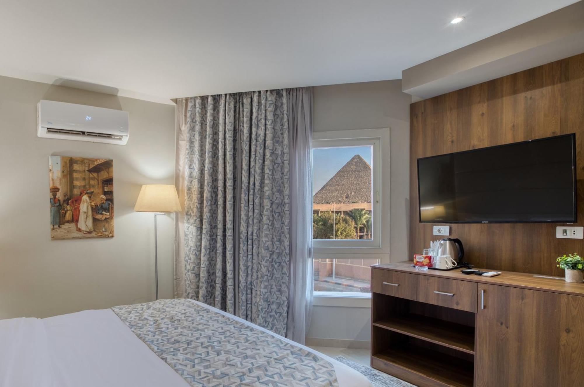 Nozol Pyramids Hotel And Spa Kafrat al Jabal Ngoại thất bức ảnh